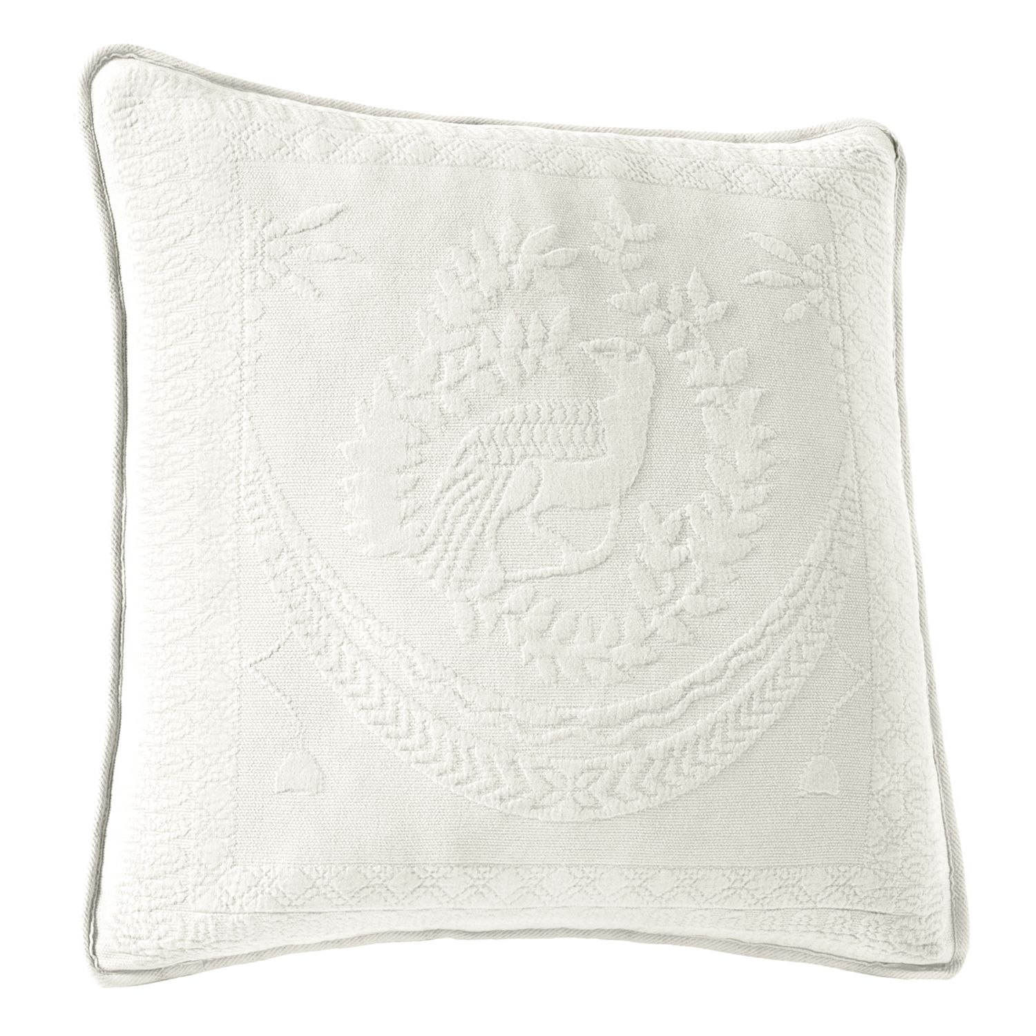 Historic Charleston King Charles Matelasse Collection 20 inch Pillow