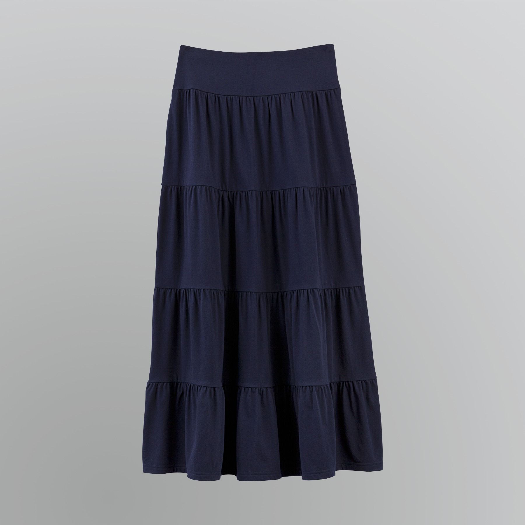 Basic Editions Women's Knit Maxi Skirt