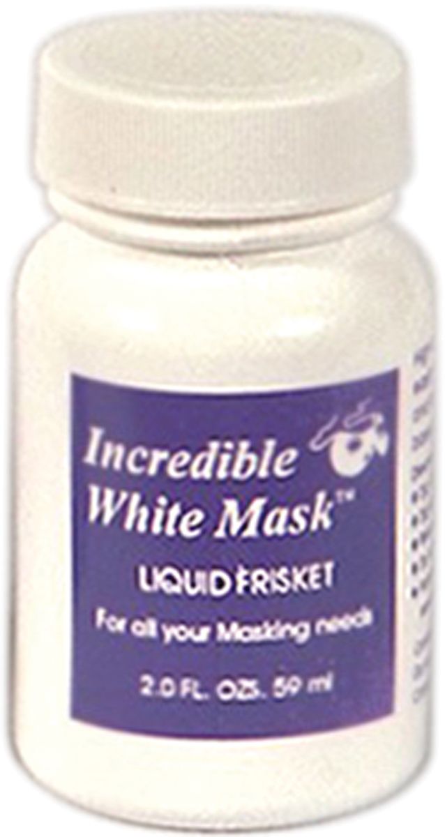 GRAFIX Incredible White Mask Liquid Frisket, 2 Ounces