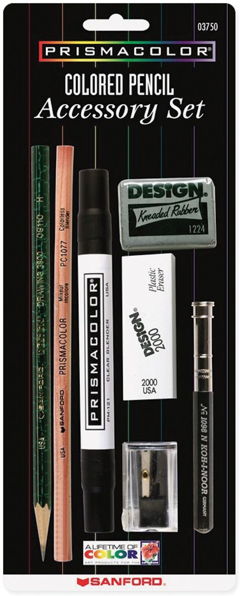 Sanford Prismacolor Colored Pencil Accessory Set, 7 Pieces