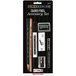 Sanford prismacolor color pencil accessory set, 7 pieces