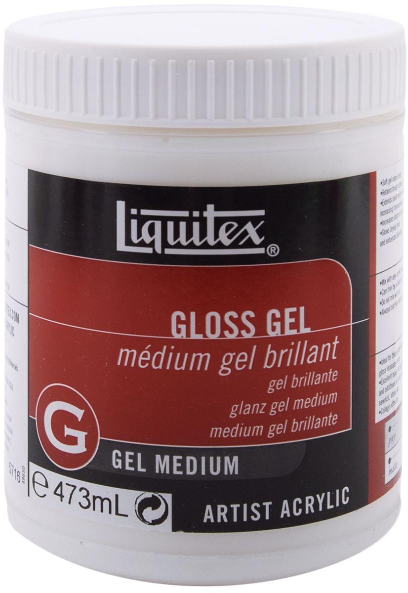 Liquitex Acrylic Gel Mediums Gloss 16 oz