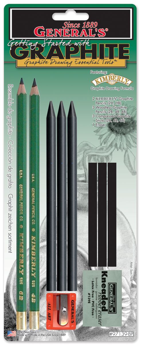 General's Graphite Drawing Essentials Tool Kit