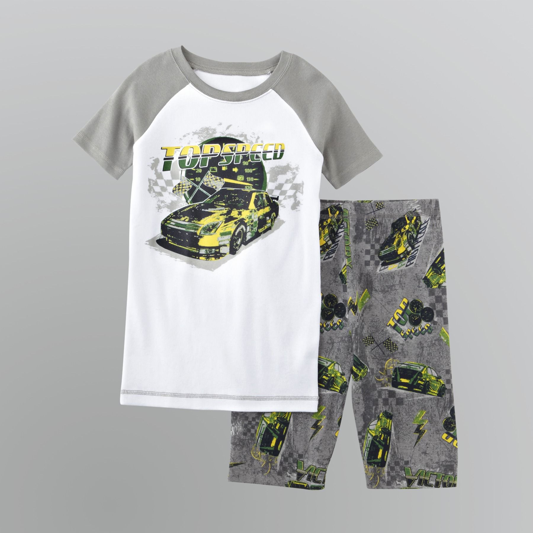 Joe Boxer Boy's Racecar Pajama Set