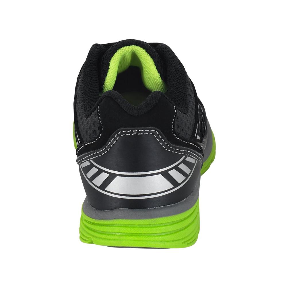 Athletech Boy's Lebon2 Athletic Shoe - Black/Lime