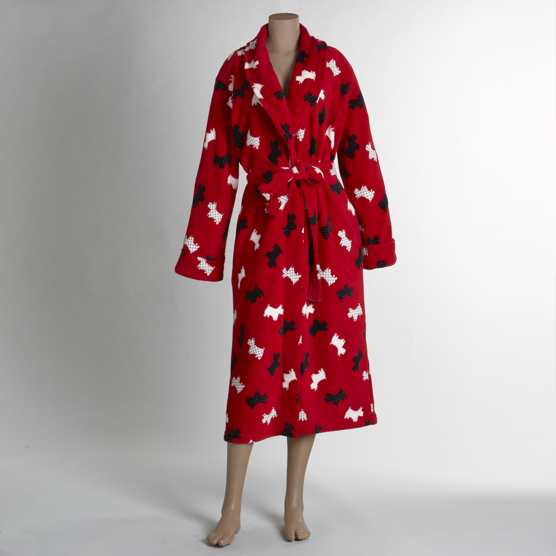 Covington Women's Plush Fleece Bathrobe