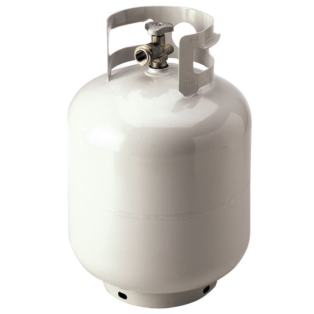 Worthington  20 lb. Gas Cylinder with Overfill Prevention