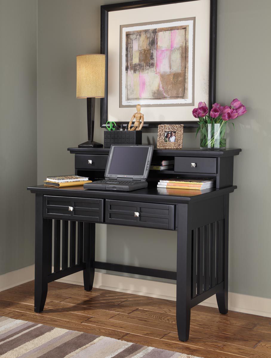 Home Styles Arts & Crafts Student Desk & Hutch