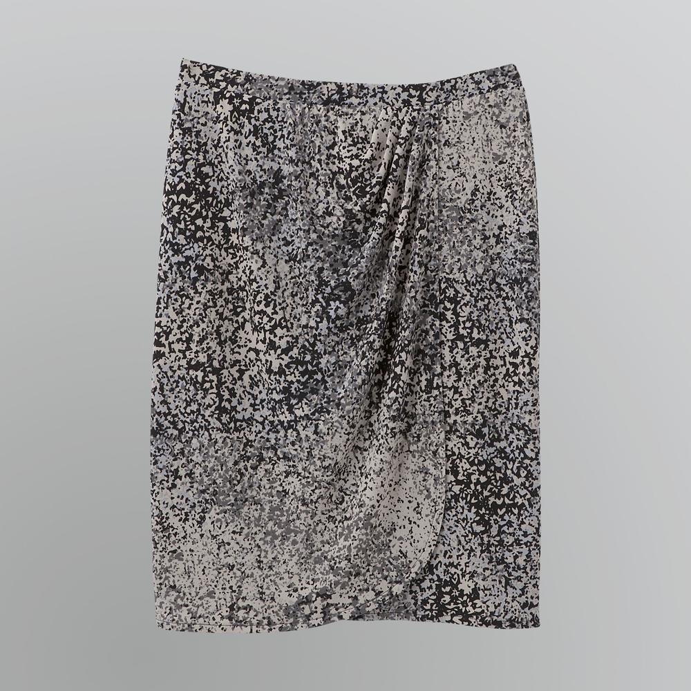 Jaclyn Smith Women's Jersey Knit Slimming Skirt