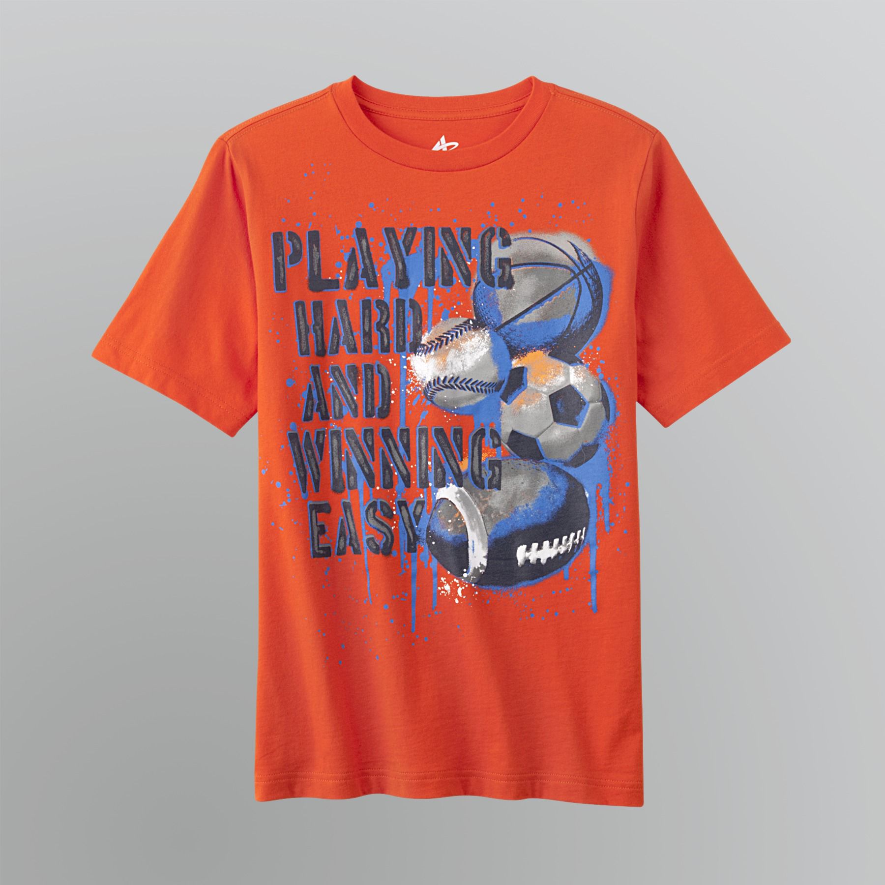 Athletech Boy's Graphic Sports T-shirt