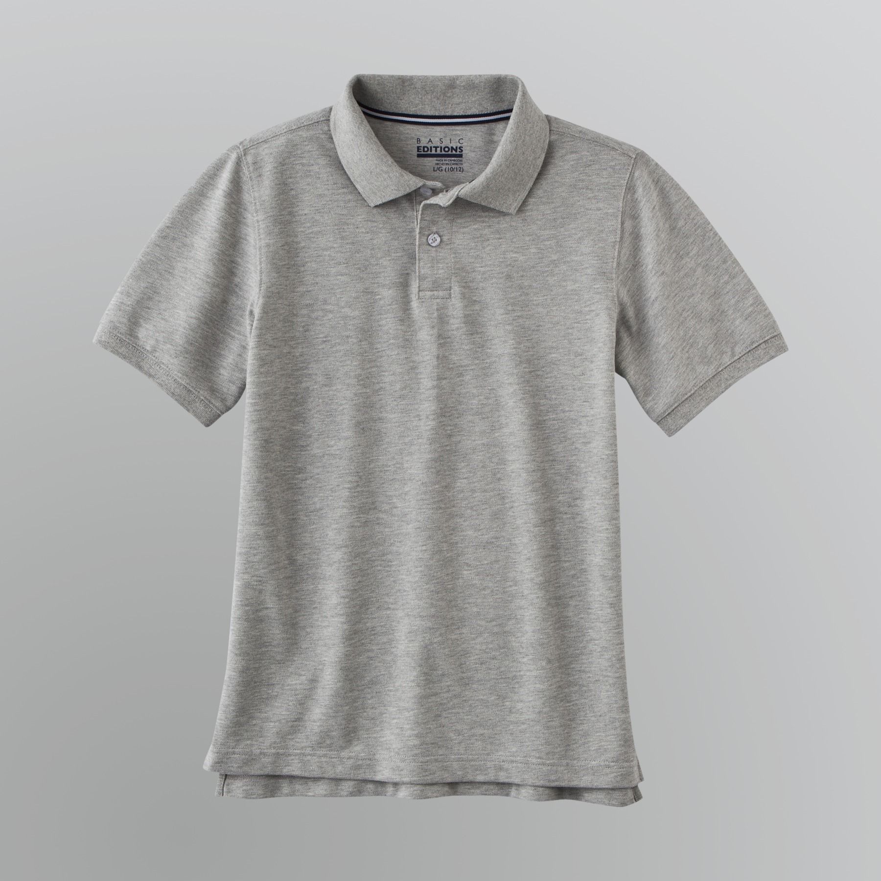 Basic Editions Boy's Pique Polo Shirt