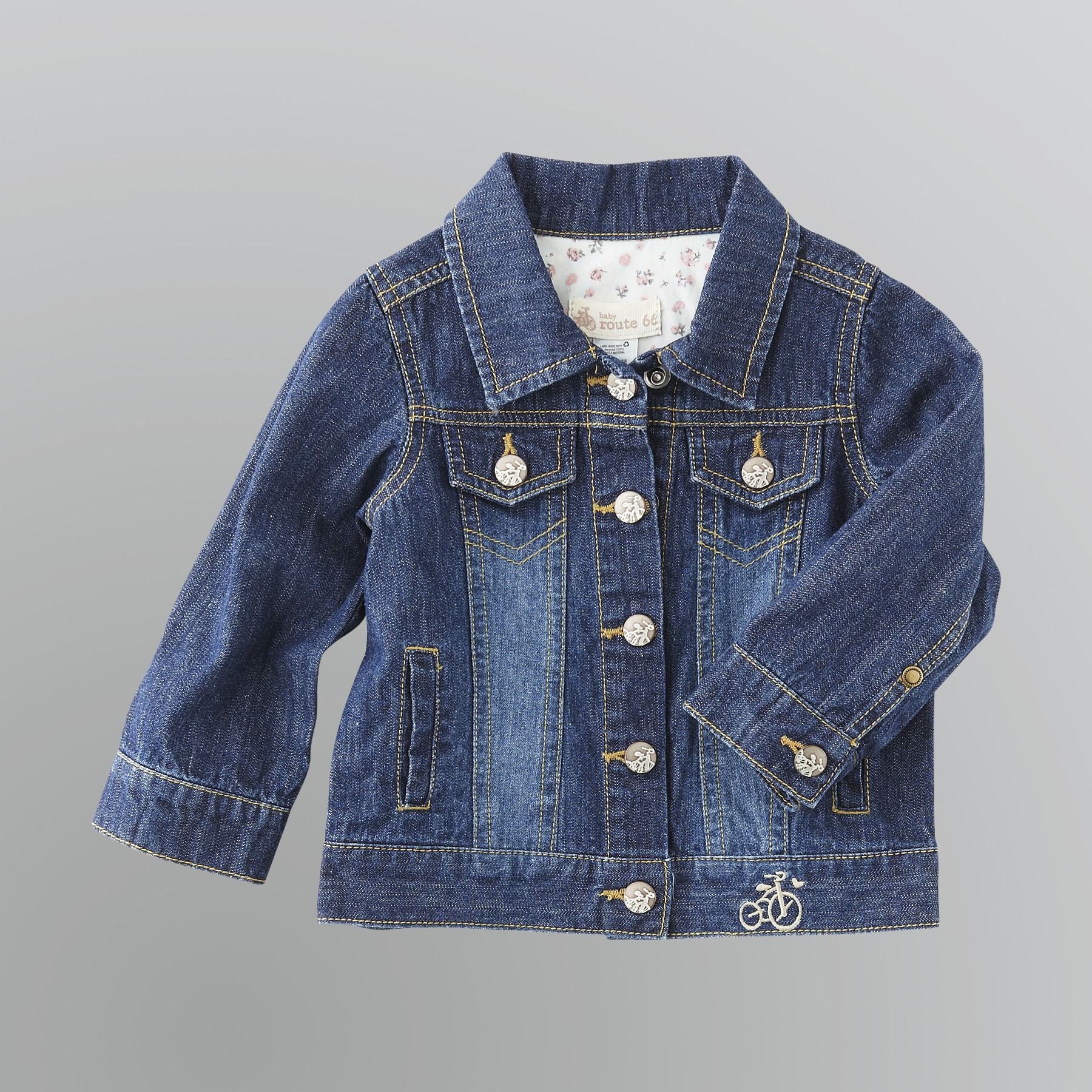 Route 66 Infant and Toddler Girl's Denim Jacket