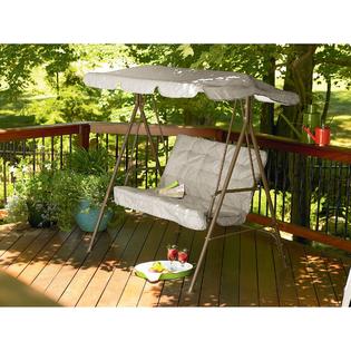 Garden Oasis 2 Seat Swing Canopy Outdoor Living Gazebos, Canopies