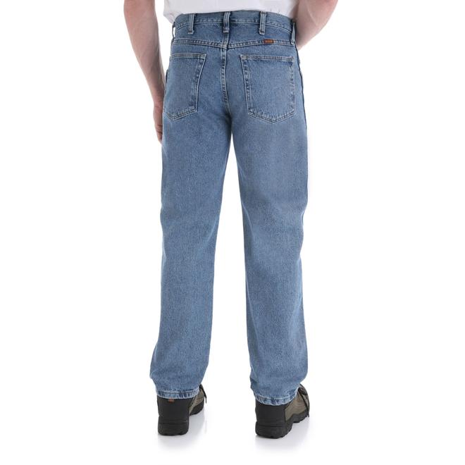 Rustler Men's Stonewashed Regular Fit Jean
