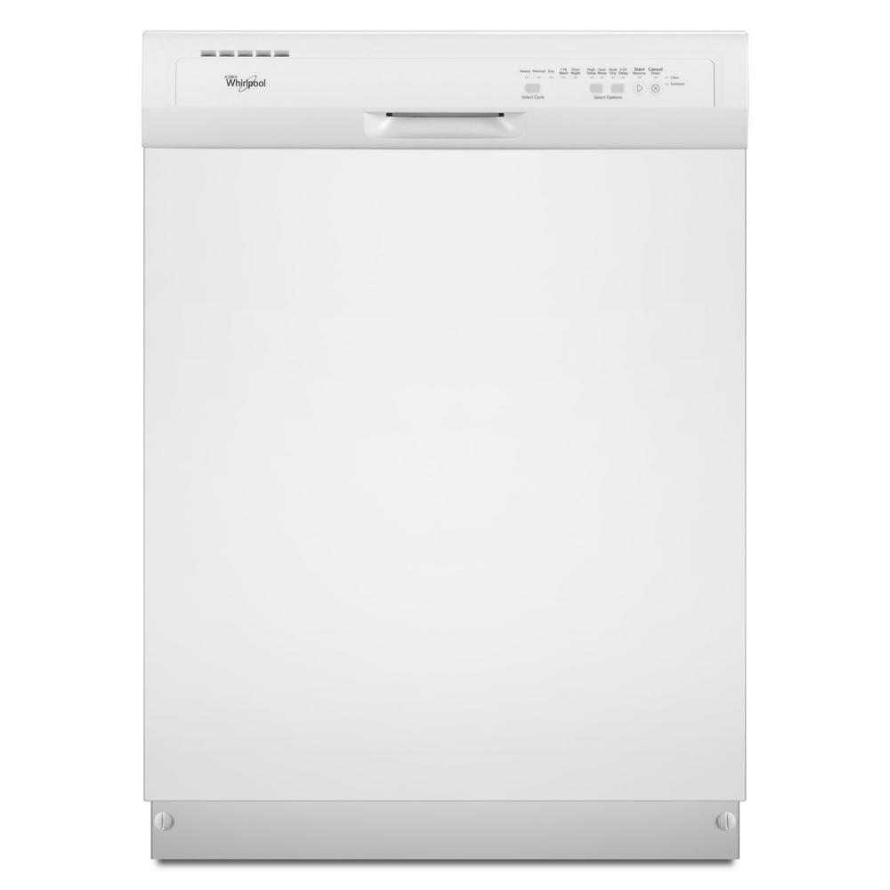 Whirlpool WDF510PAYW 24" Dishwasher w/ AnyWare™ Plus Silverware Basket - White