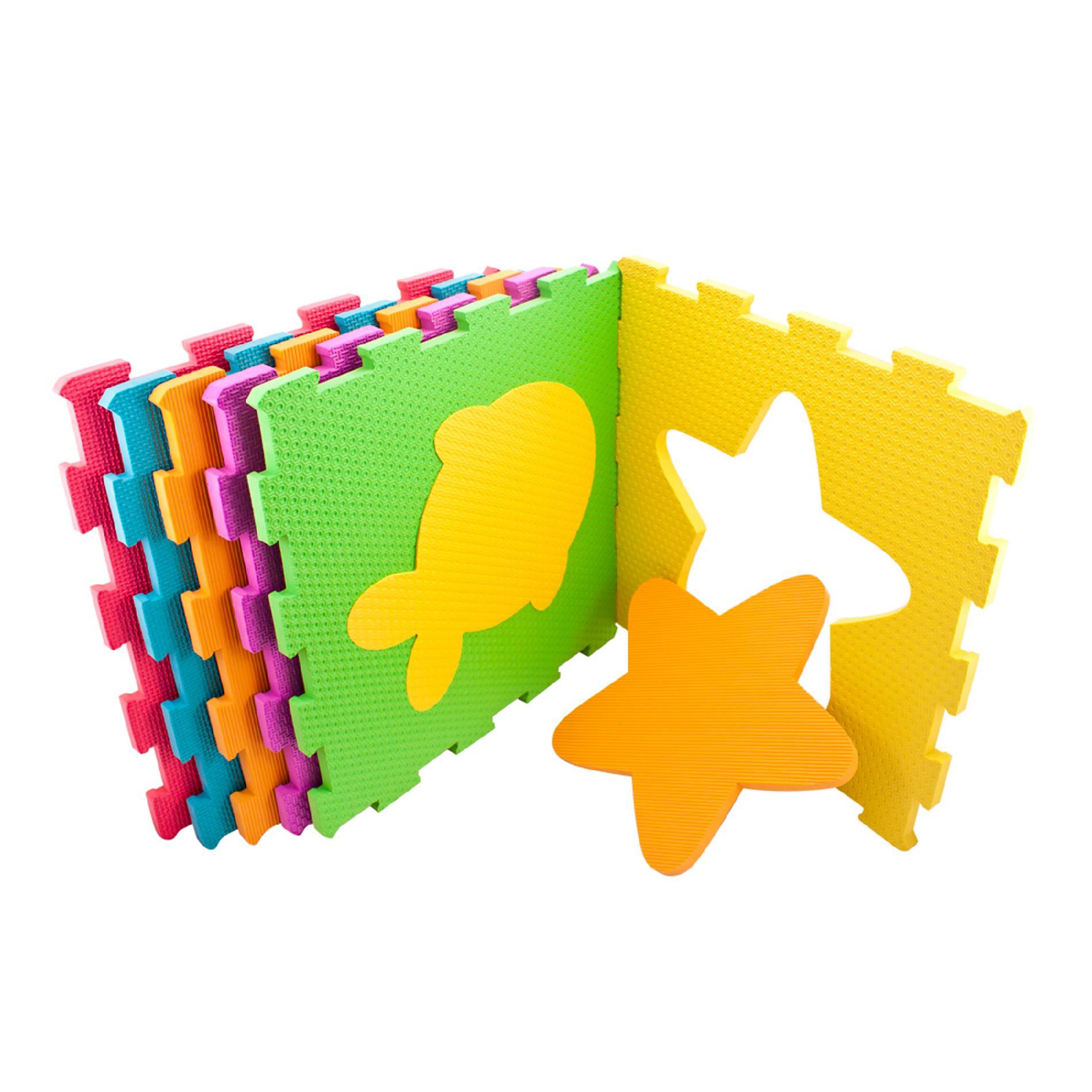 Sassy Soft Play Tiles Learning Shapes