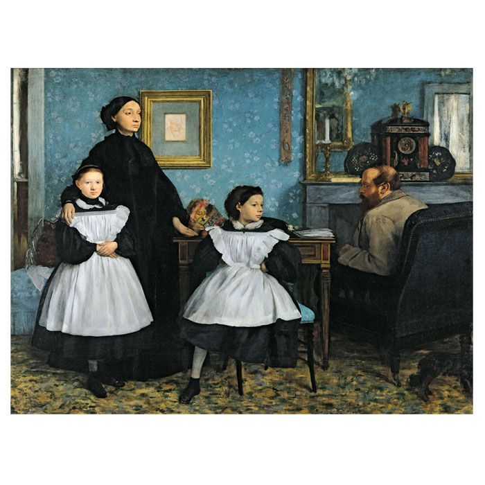 Trademark Global 26x32 inches Edgar Degas "The Bellelli Family 1858-67"