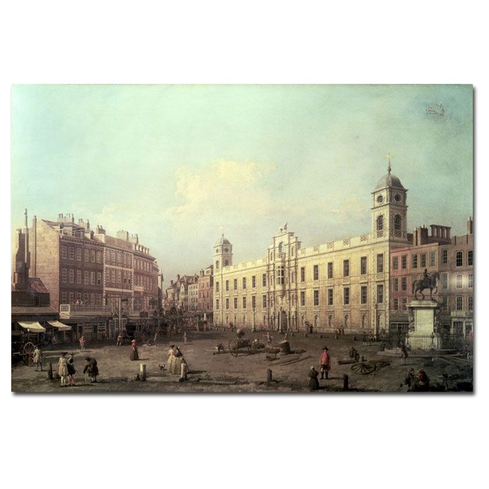 Trademark Global 22x32 inches Canaletto "Northumberland House"