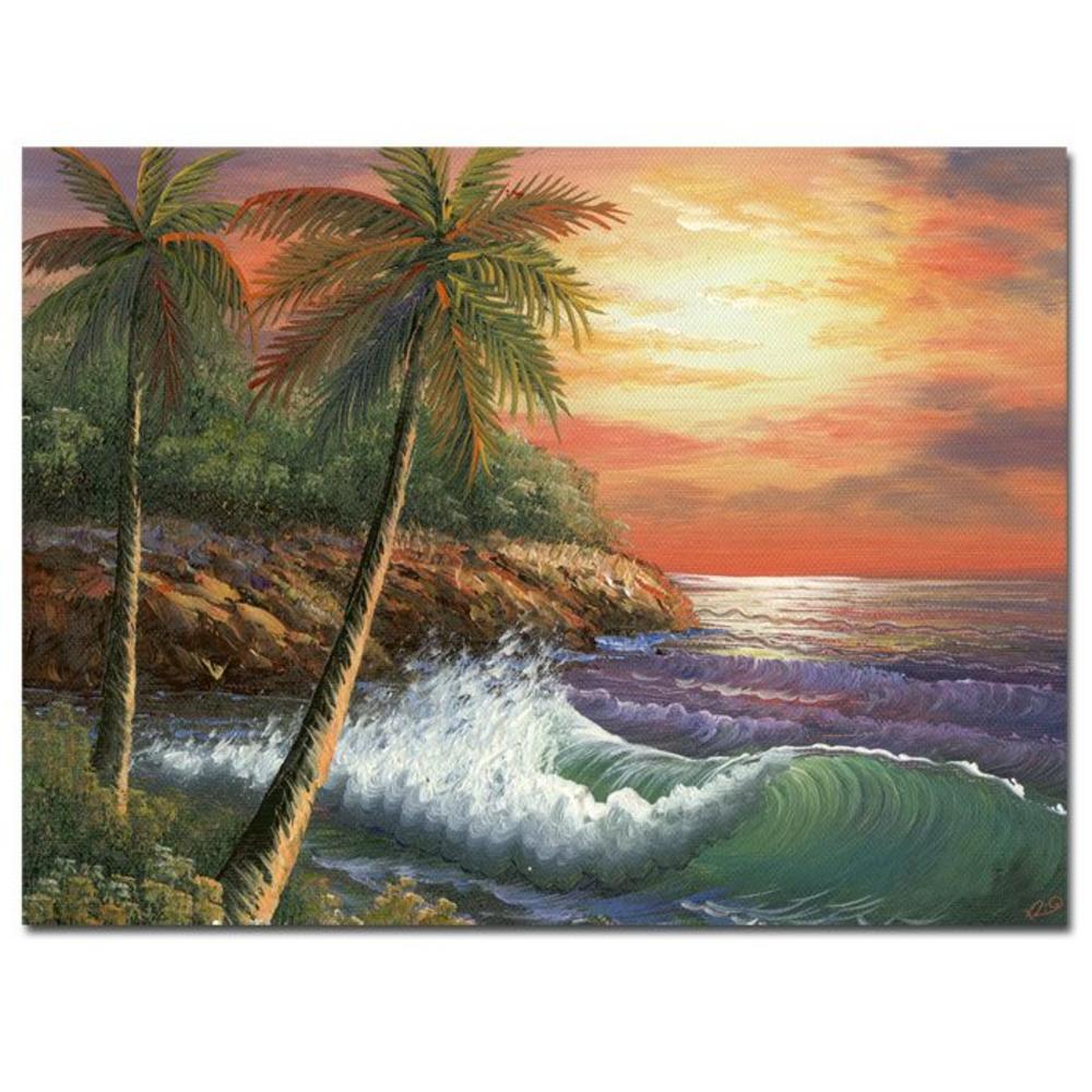 Trademark Global 24x32 inches Rio "Maui Sunset"