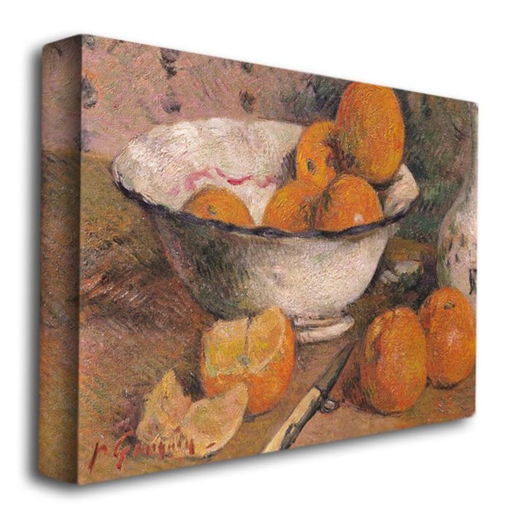 Trademark Global 18x24 inches Paul Gauguin "Still Life with Oranges 1881"