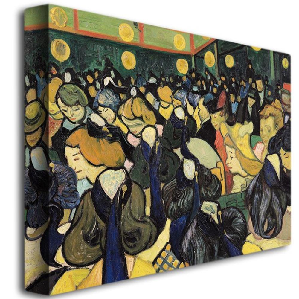 Trademark Global 35x47 inches Vincent van Gogh "The Dance Hall at Arles 1888"