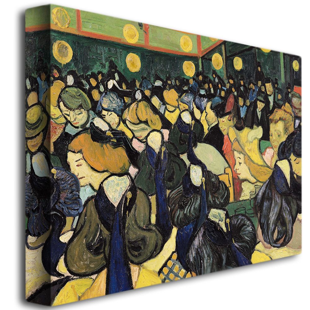 Trademark Global 26x32 inches Vincent van Gogh "The Dance Hall at Arles 1888"