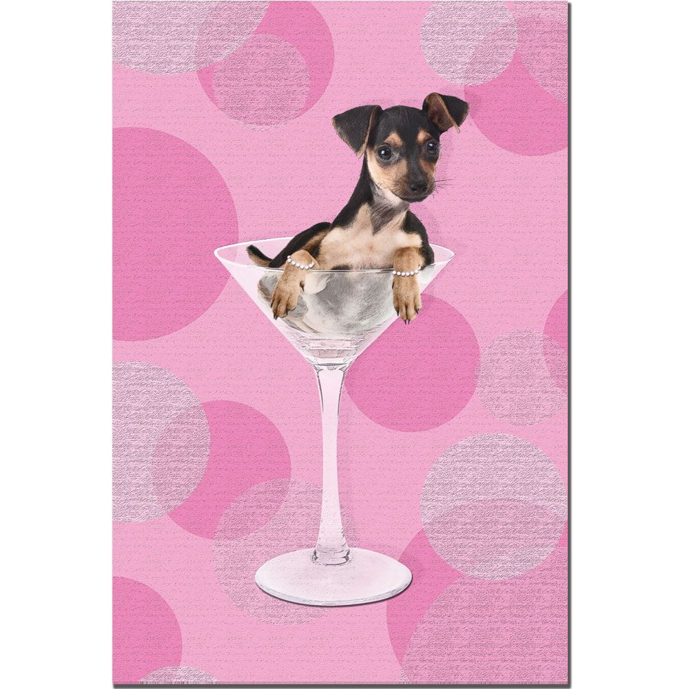 Trademark Global 14x19 inches "Min Pin II" by Gifty Idea Greeding Cards and Such!