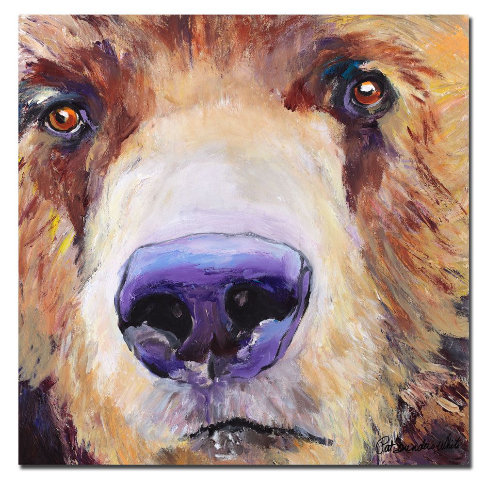 Trademark Global Pat Saunders-White 'The Sniffer' Canvas Art