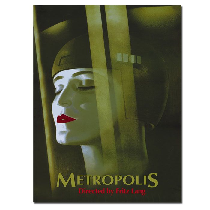 Trademark Global 14x19 inches "Metropolis" by Werner Graul