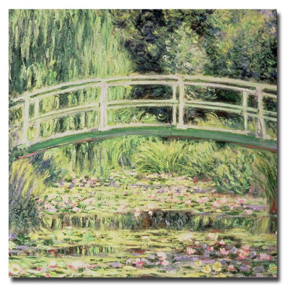 Trademark Global 24x24 inches Claude Monet "White Nenuphars  1899"