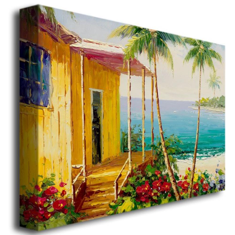 Trademark Global 18x24 inches Rio "Key West Villa"