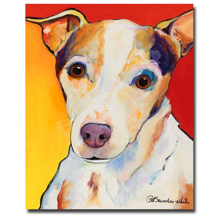 Trademark Global Pat Saunders-White 'Polly' Canvas Art