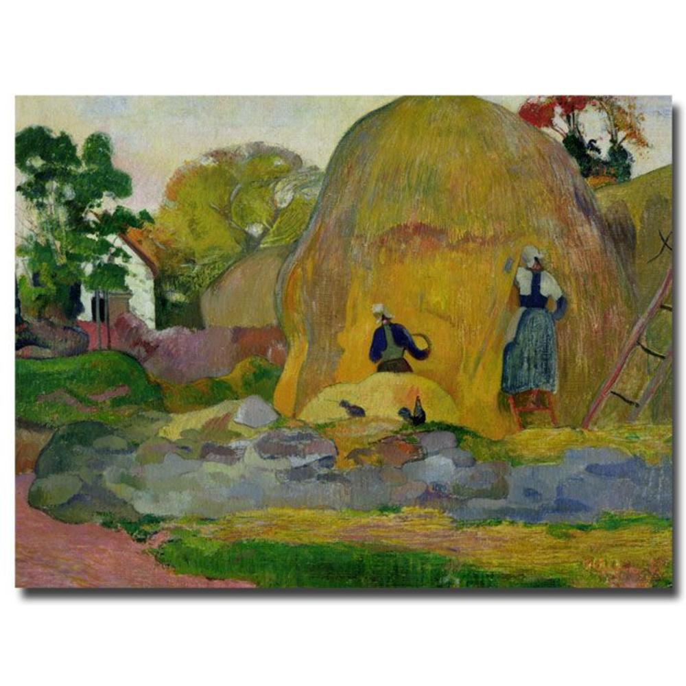 Trademark Global 24x32 inches Paul Gauguin "Golden Harvest  1889"