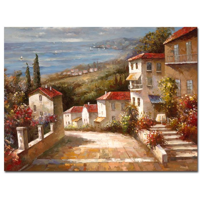 Trademark Global 35x47 inches "Home in Tuscany" by Joval