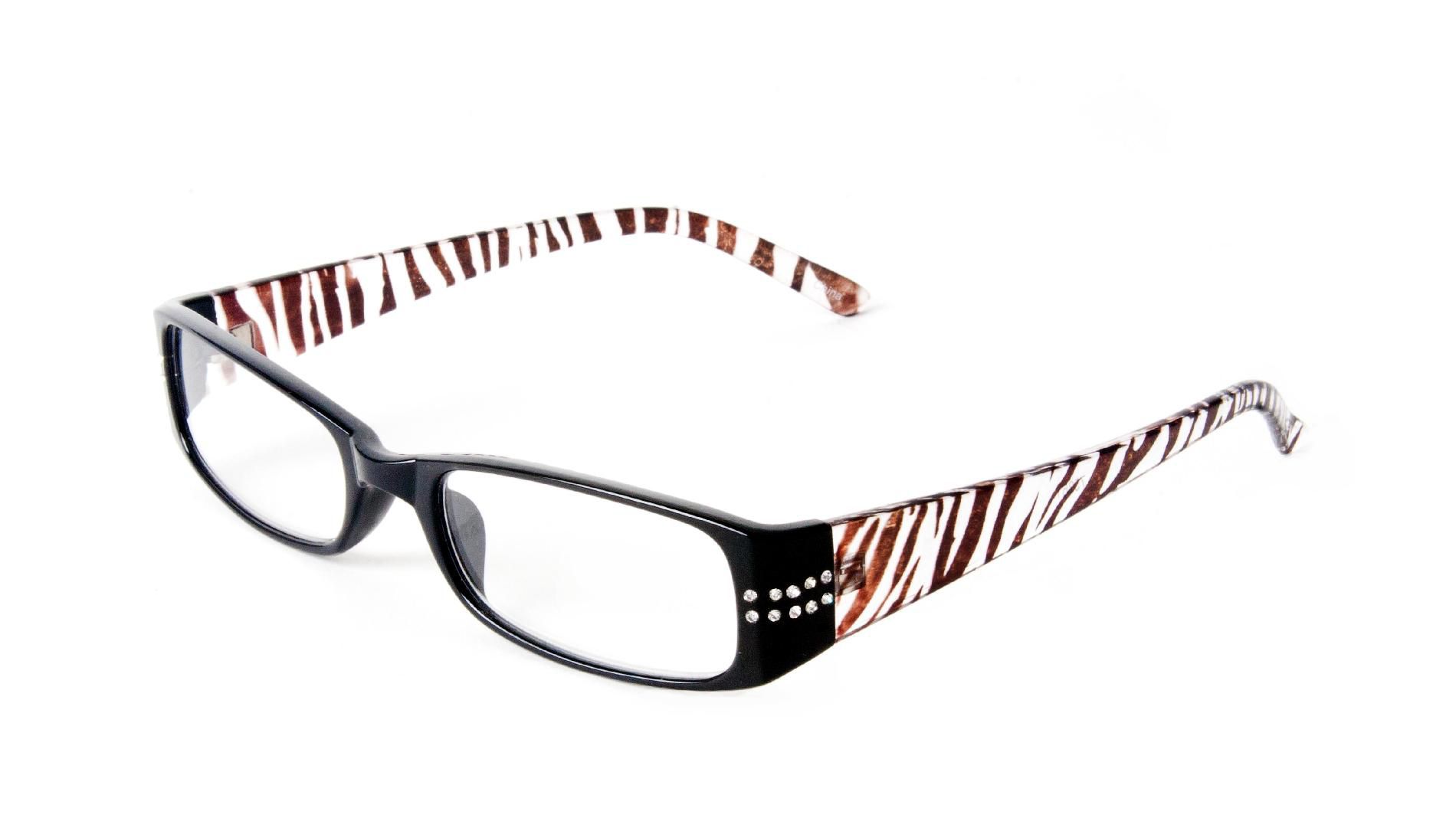 Studio 1 Optics Women&#8217;s Zebra Reading Glasses 1.50