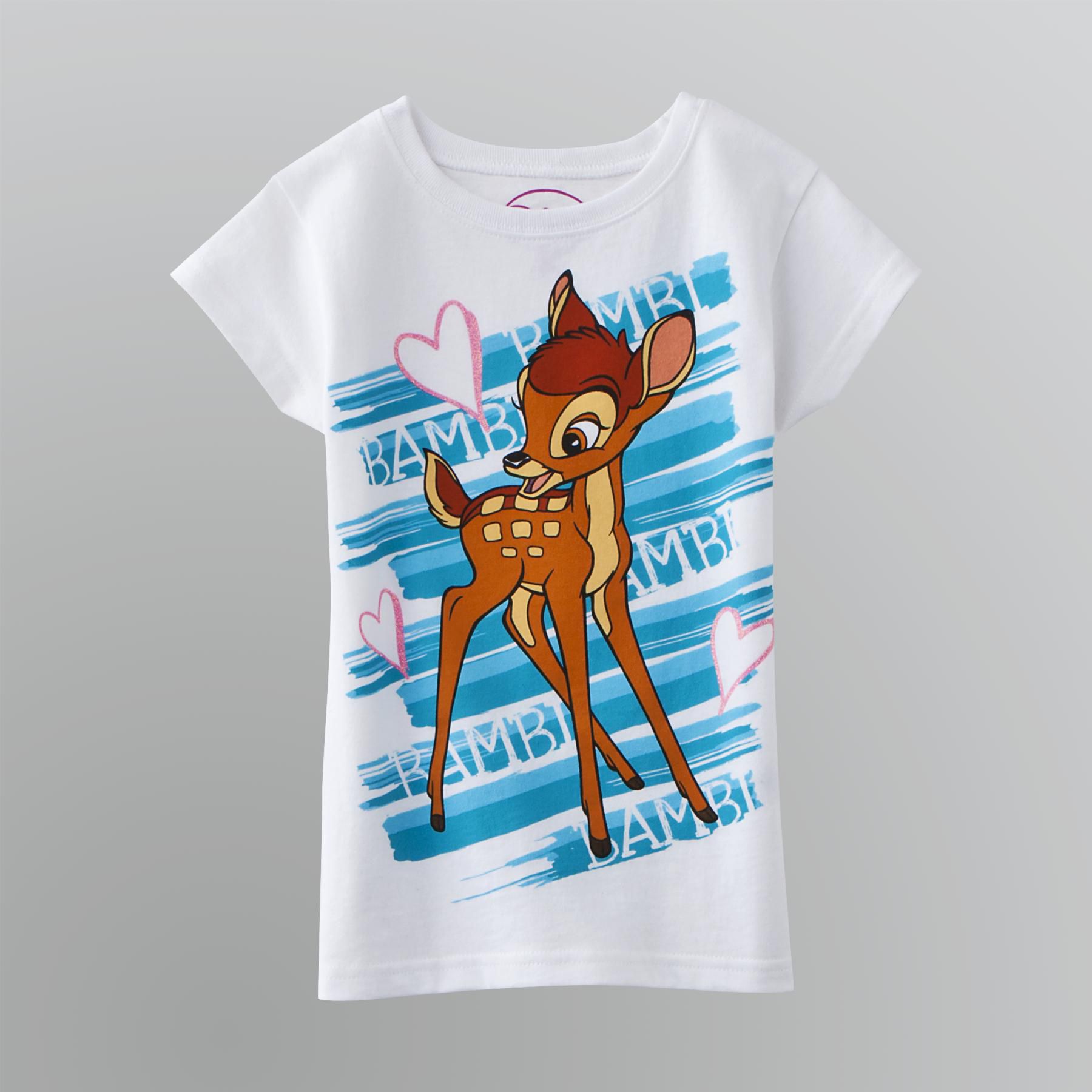 Disney Girl's Bambi Short Sleeve T-Shirt