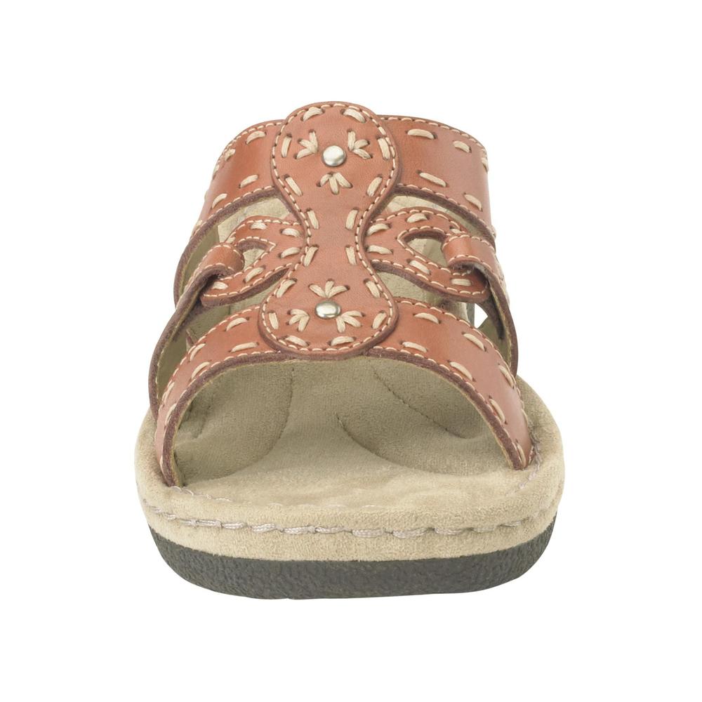 Cobbie Cuddlers Women's Bailey Chopout Slide Comfort Sandal Wide Width - Pink