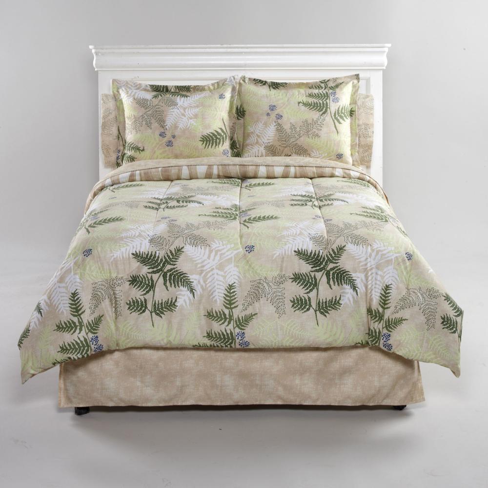 Essential Home Complete Bed Set - Blooming Fern