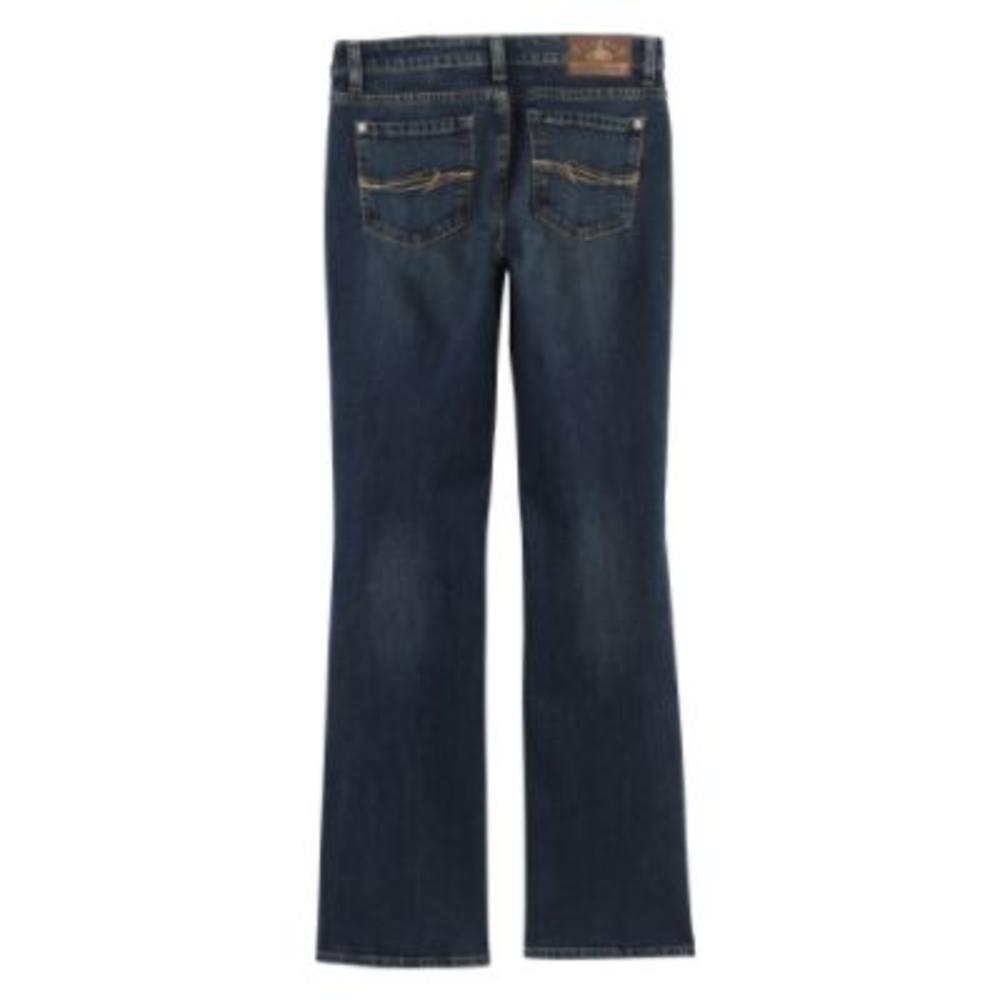 THRE3 by U.S. Polo Assn. Womens Signature Bootcut Jeans