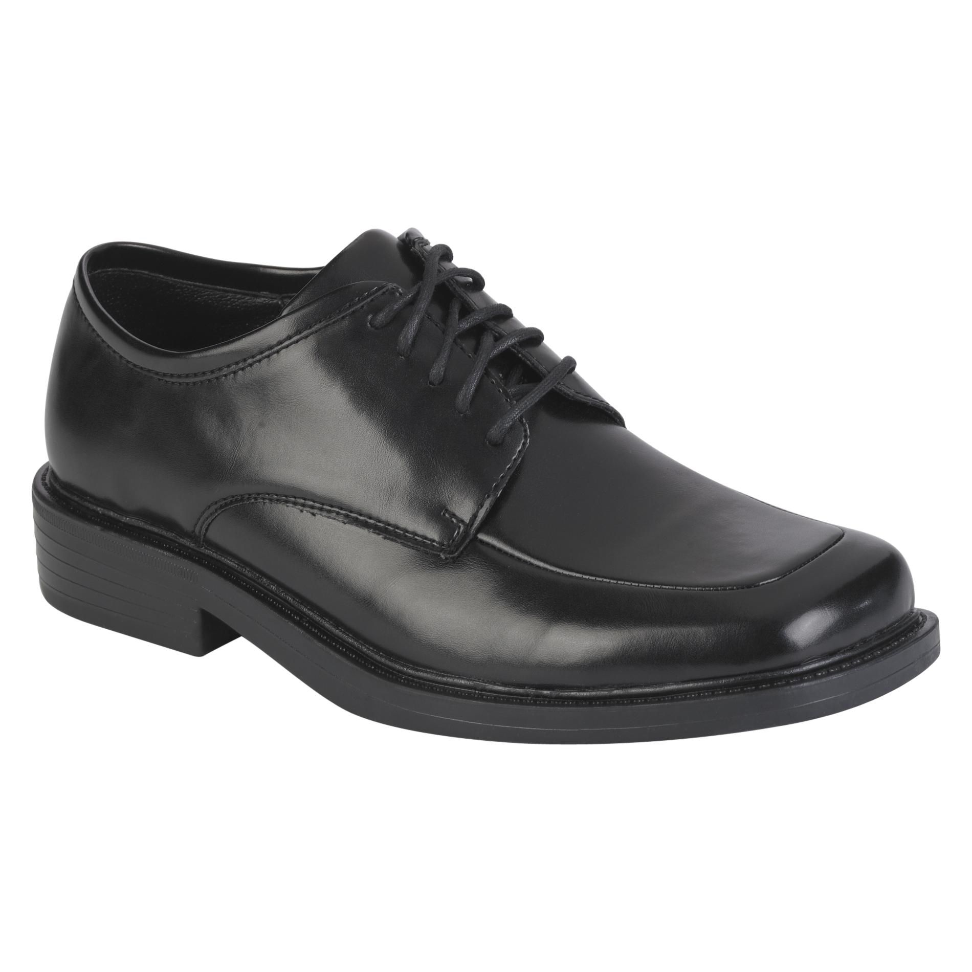 Soft Stags® Men's Manchester Lace-Up Dress Shoe - Wide Width - Black