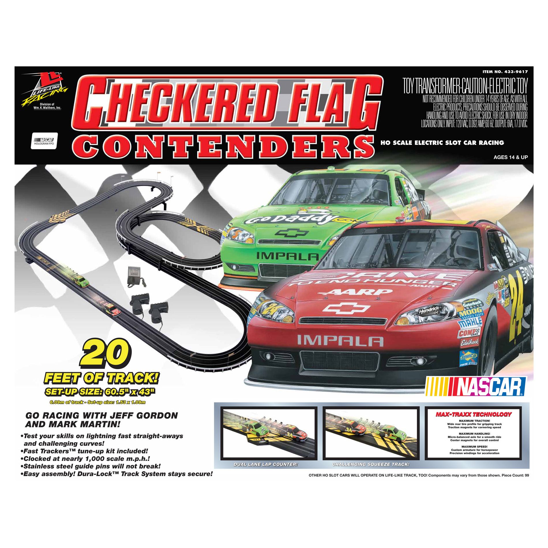 ho scale electric slot cars