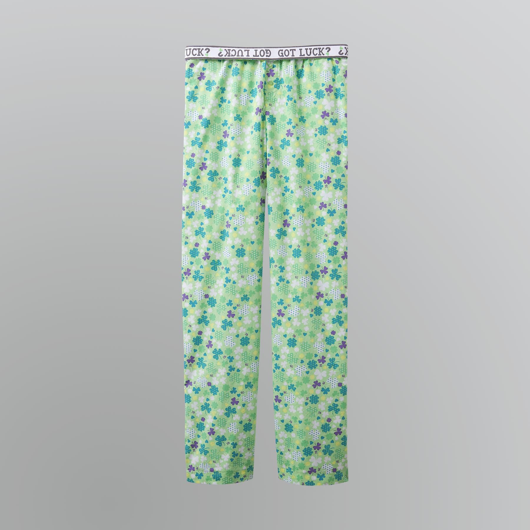 Joe Boxer Junior's Cotton Pajama Pants - Shamrocks