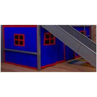 Dorel Blue Curtain For Fantasy Loft Bed