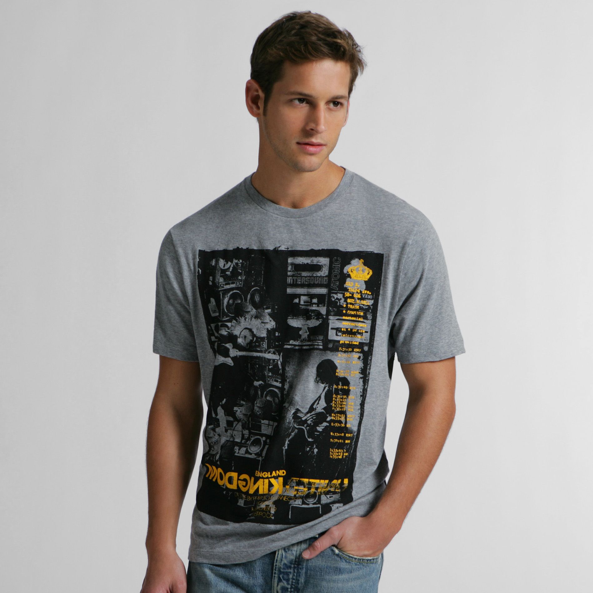 UK Style by French Connection Men's Graphic Tee