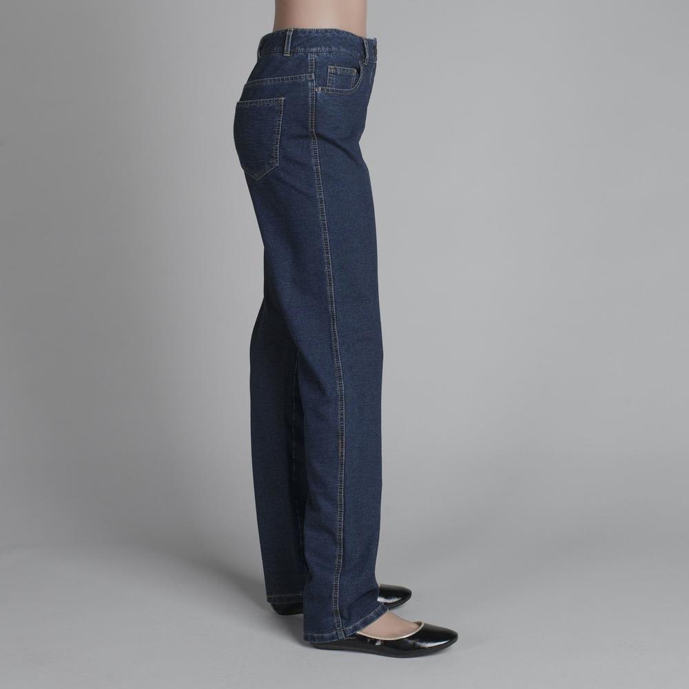 Basic Editions Women's 5-Pocket Jeans