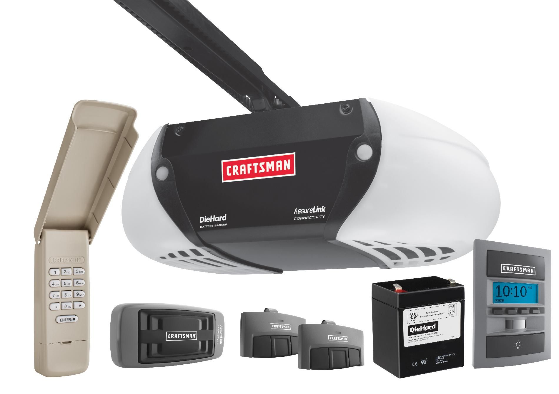 Craftsman Assurelink Internet 3 4 Hps Dc Belt Drive Garage Door