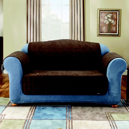 Sure Fit SOFA QUILTED SUEDE PET THROW