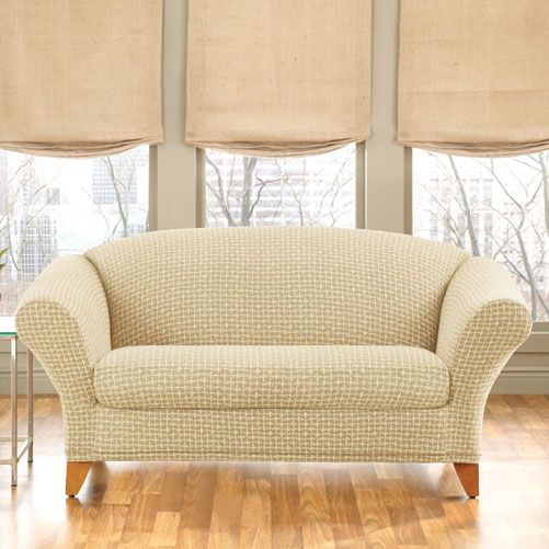 Sure Fit STRETCH BAXTER 2PC SOFA SLIPCOVER