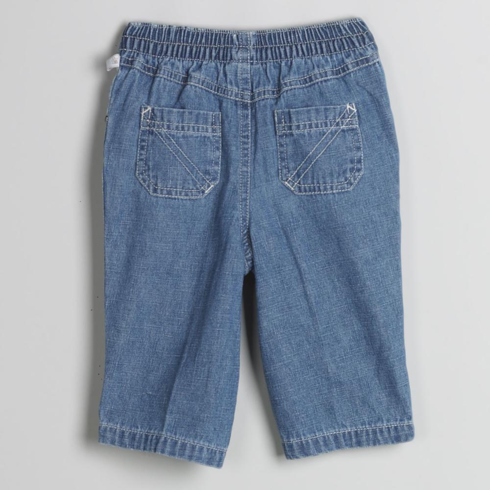 Small Wonders Infant & Toddler Boy's Pull-On Denim Pants
