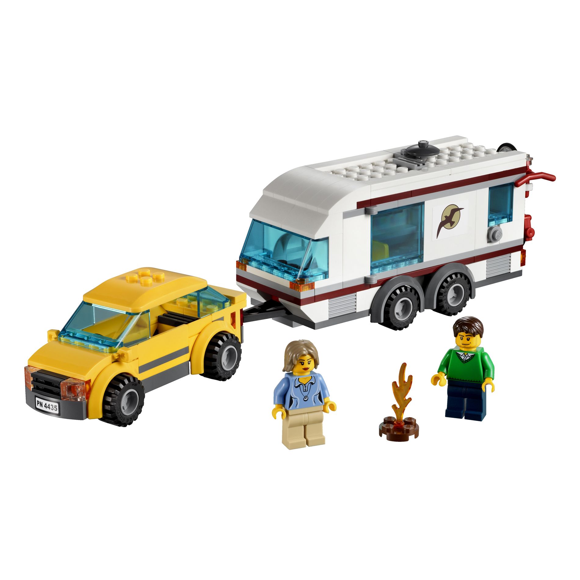 lego van and caravan